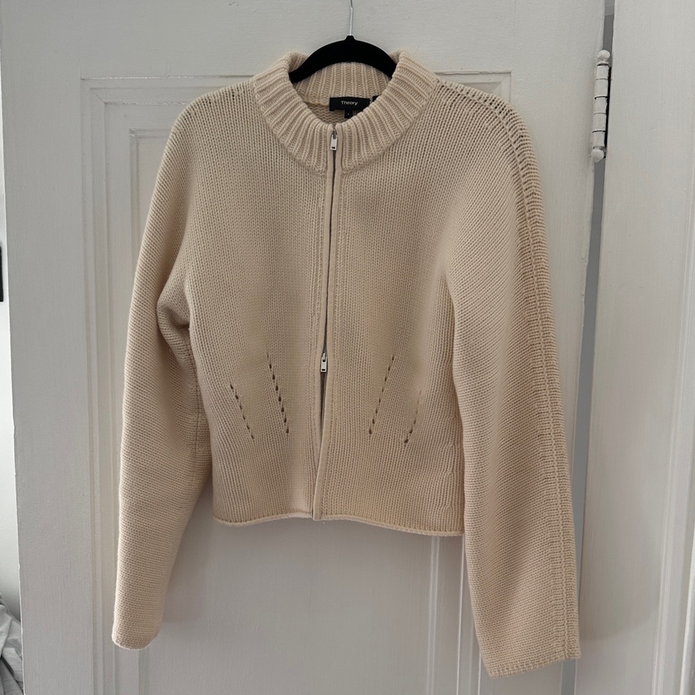 Wool cardigan
